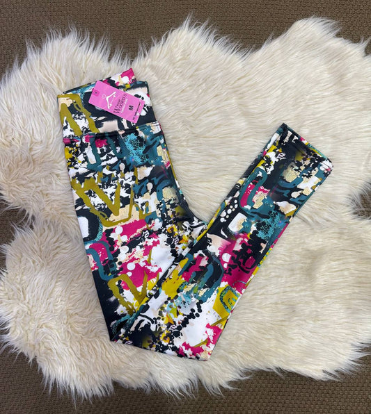 High Waist printed Legging