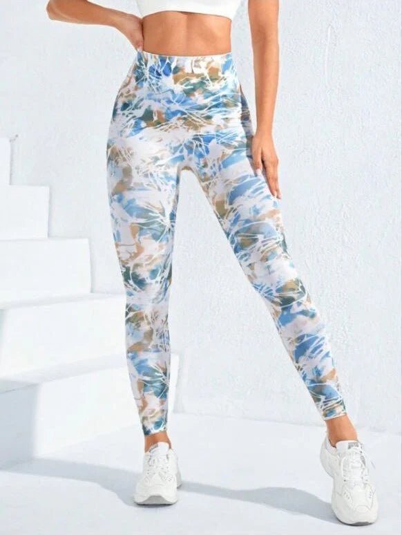 High Waist printed Legging