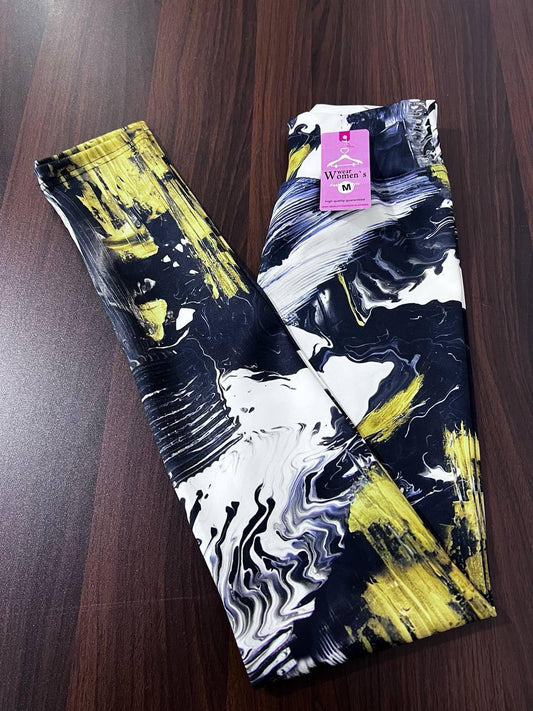 High Waist printed Legging